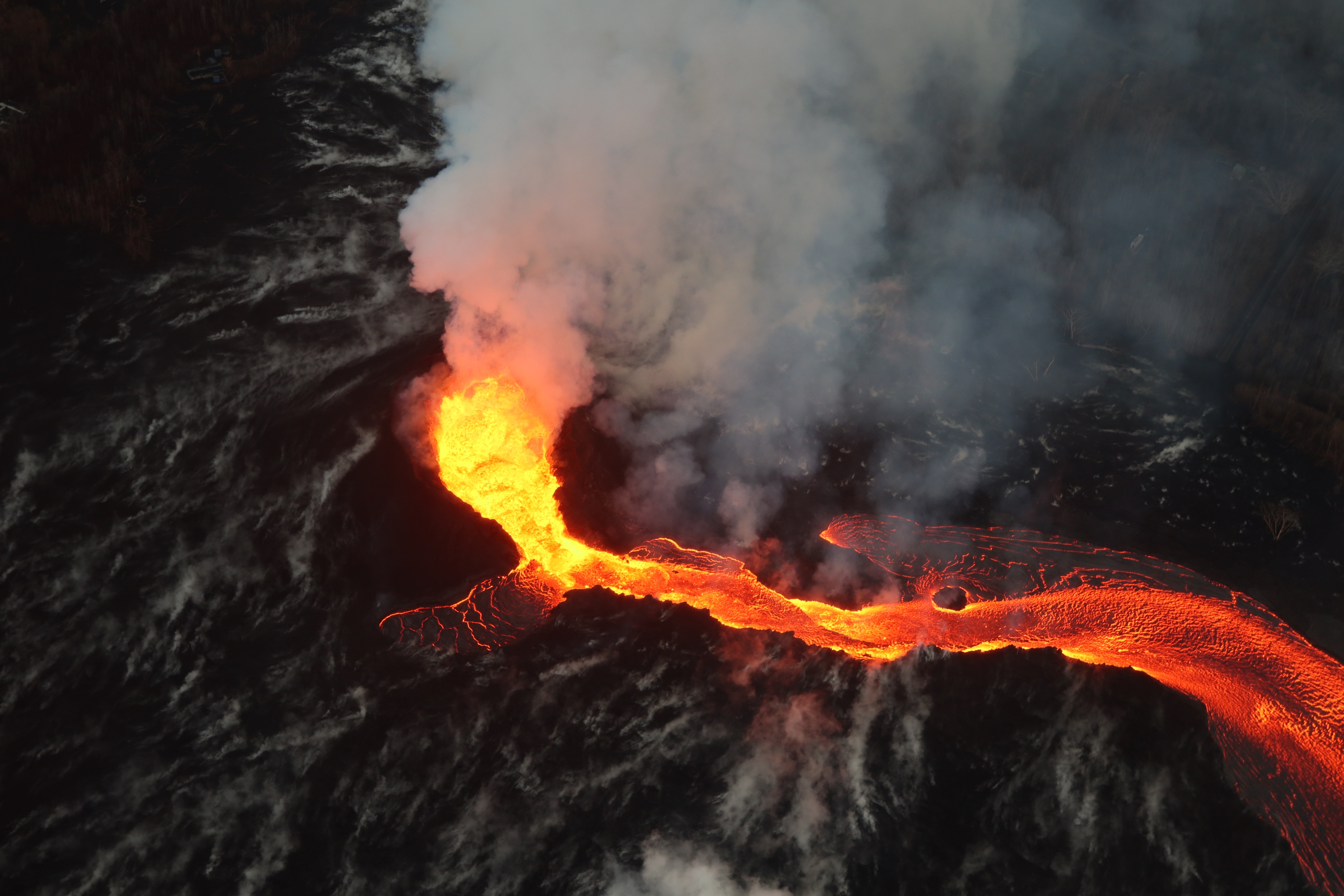Kilauea eruption, 18/07/09